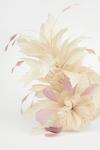 Coast Floral Feather Structured Disc Fascinator thumbnail 3
