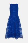 Coast Premium Embroidered Organza Full Skirt Midi Dress thumbnail 4