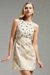 Coast Norman Hartnell Embellished Jacquard Mini Dress thumbnail 1
