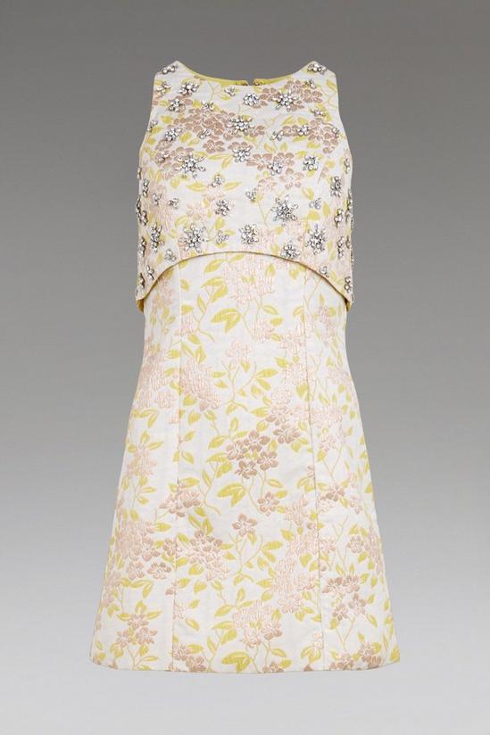 Coast Norman Hartnell Embellished Jacquard Mini Dress 4