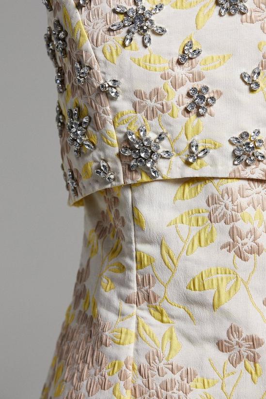 Coast Norman Hartnell Embellished Jacquard Mini Dress 5