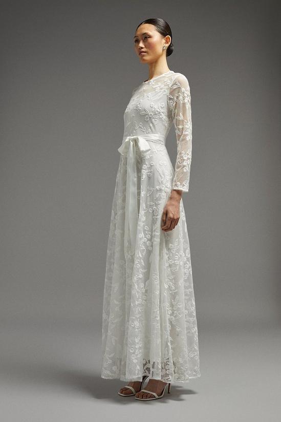 Coast All Over Embroidered Long Sleeve Maxi Dress 2