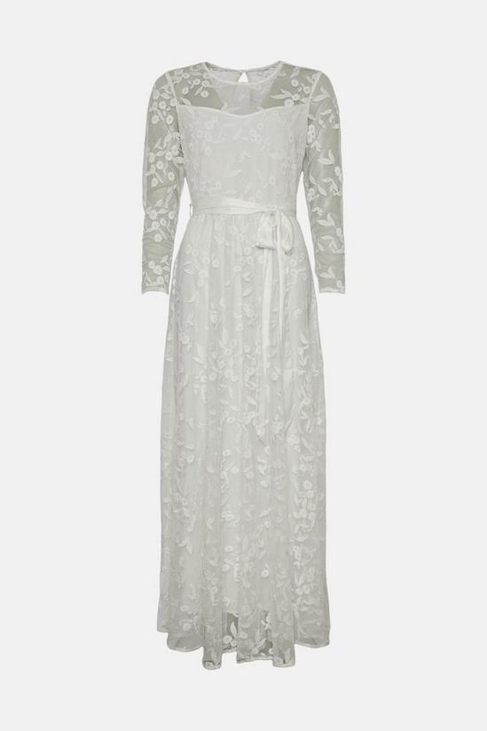 Coast All Over Embroidered Long Sleeve Maxi Dress 4
