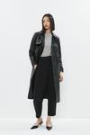 Coast Premium Leather Belted Trench Coat thumbnail 2