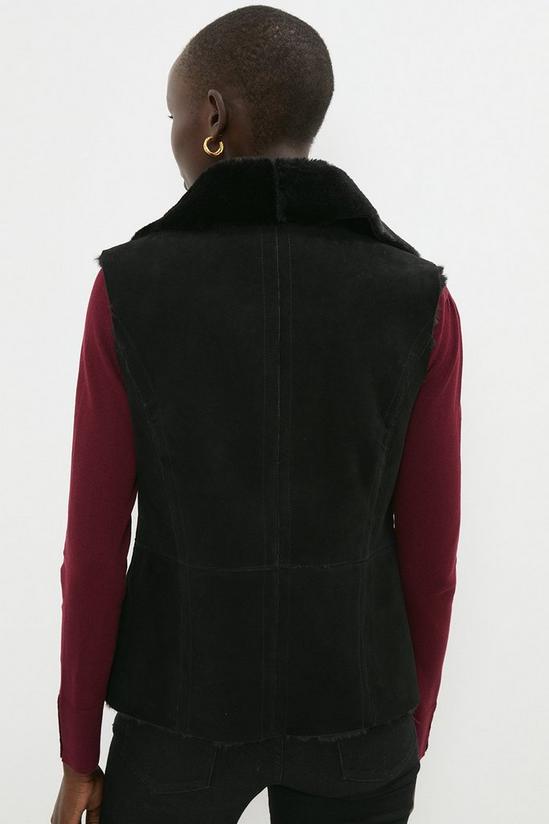 Coast Real Suede Waterfall Front Gilet 3
