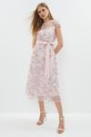 Coast All Over Floral Embroidered Midi Dress thumbnail 1