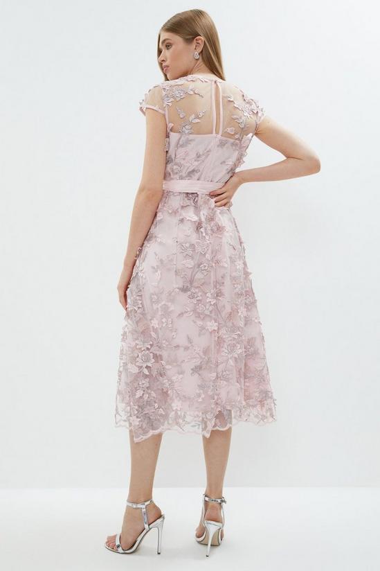 Coast All Over Floral Embroidered Midi Dress 3