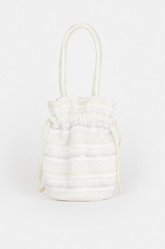 Coast Embellished Mini Bucket Bag 1