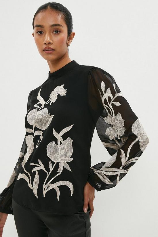 Coast Statement Embroidered Floral Blouse 1