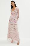 Coast Long Sleeve All Over Embroidered Maxi Dress thumbnail 1