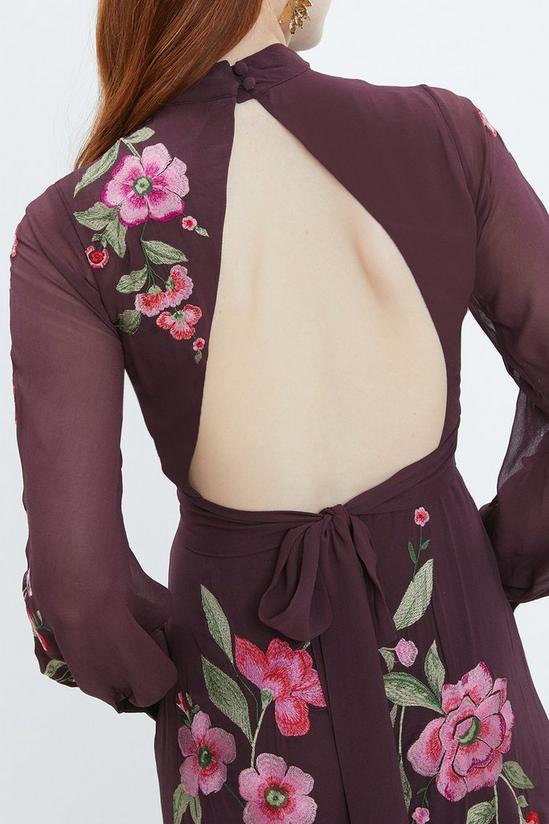 Coast Alexandra Gallagher Floral Embroidered Midi Dress 2