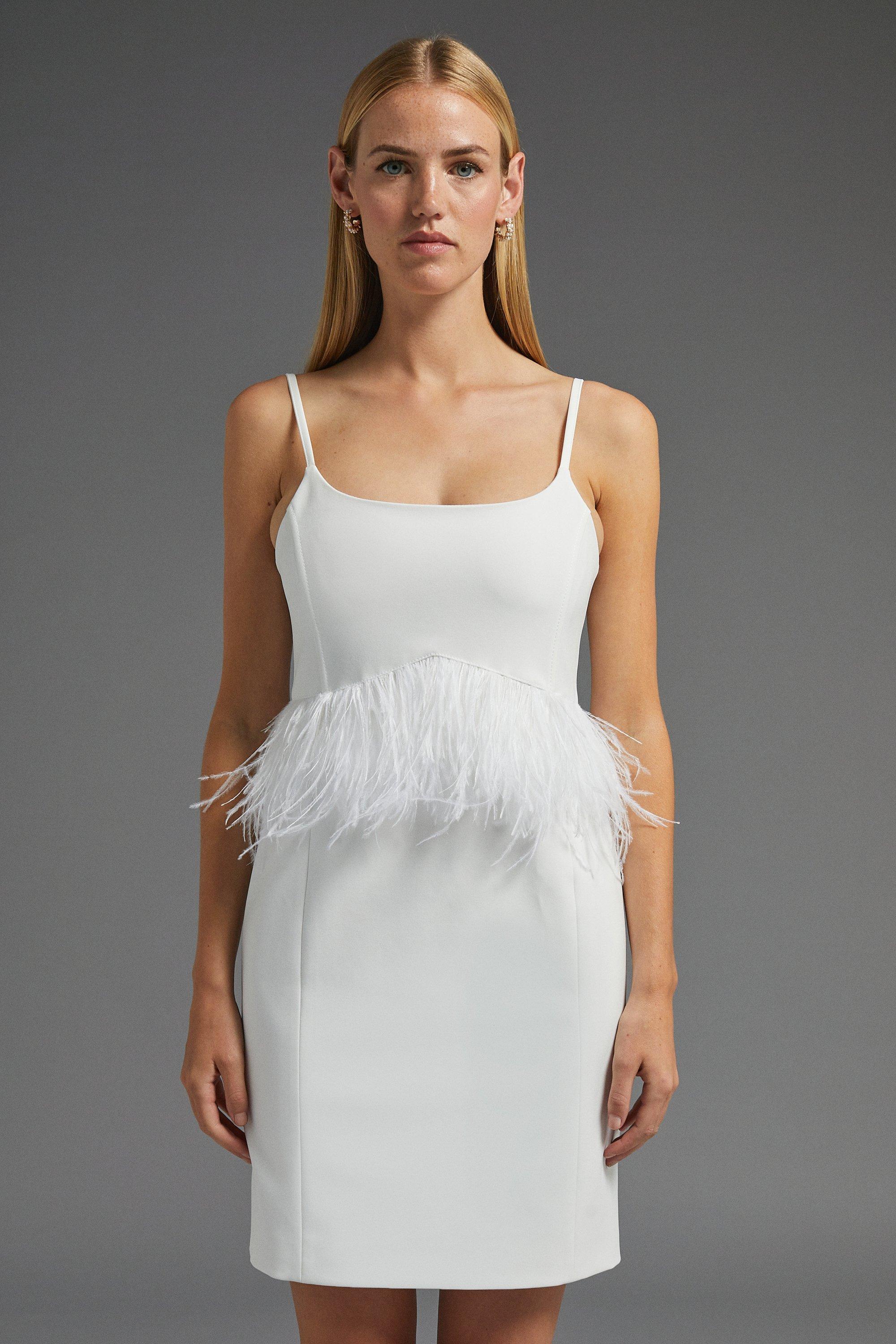 Coast sadie feather dress online