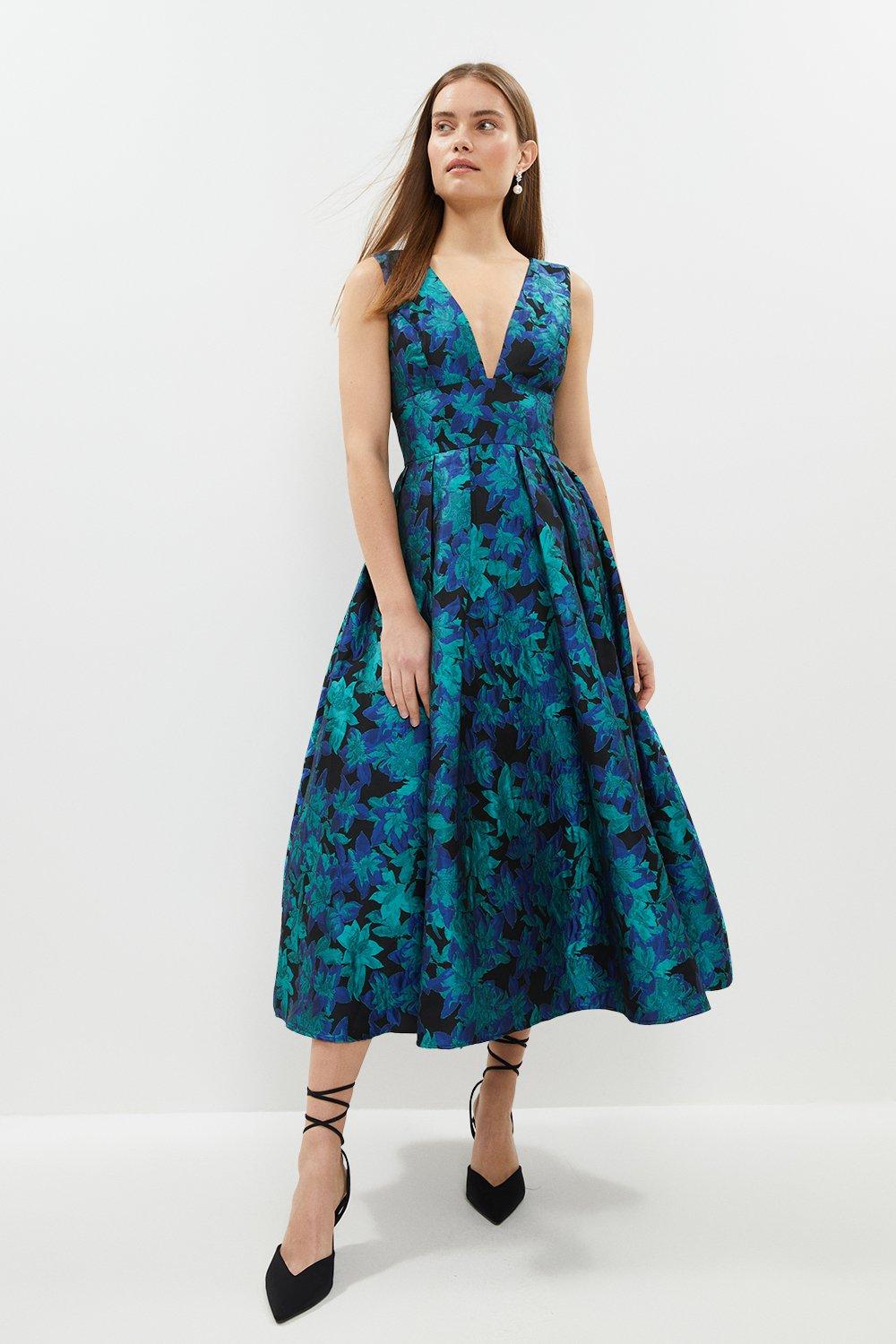 Tizzy jacquard 2025 dress coast