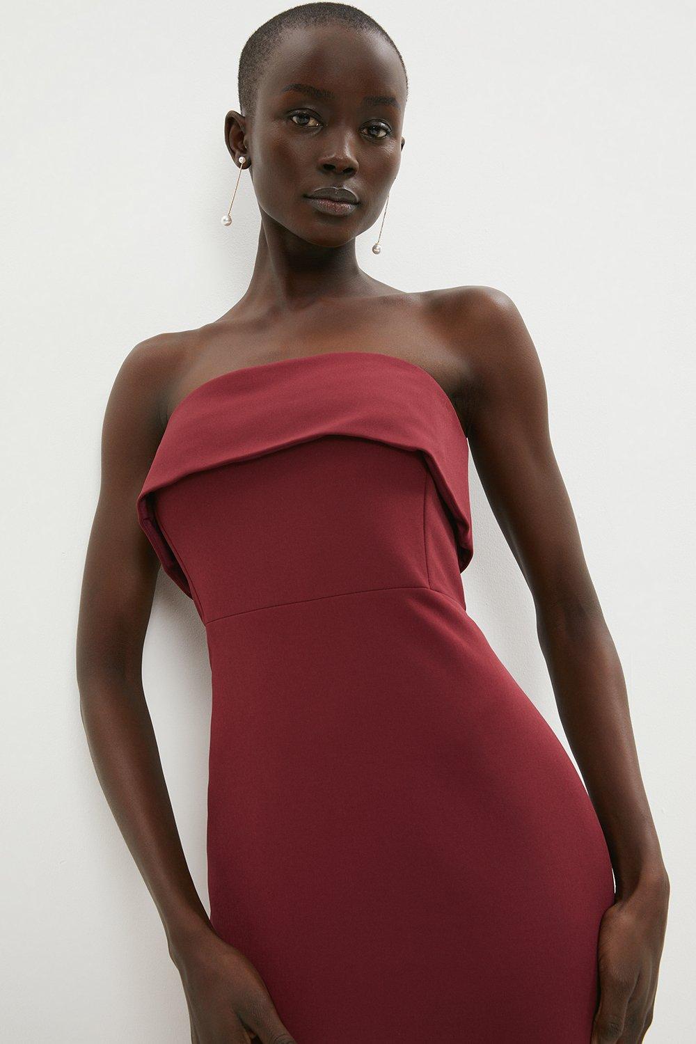 Dresses Bandeau Fishtail Maxi Dress Coast