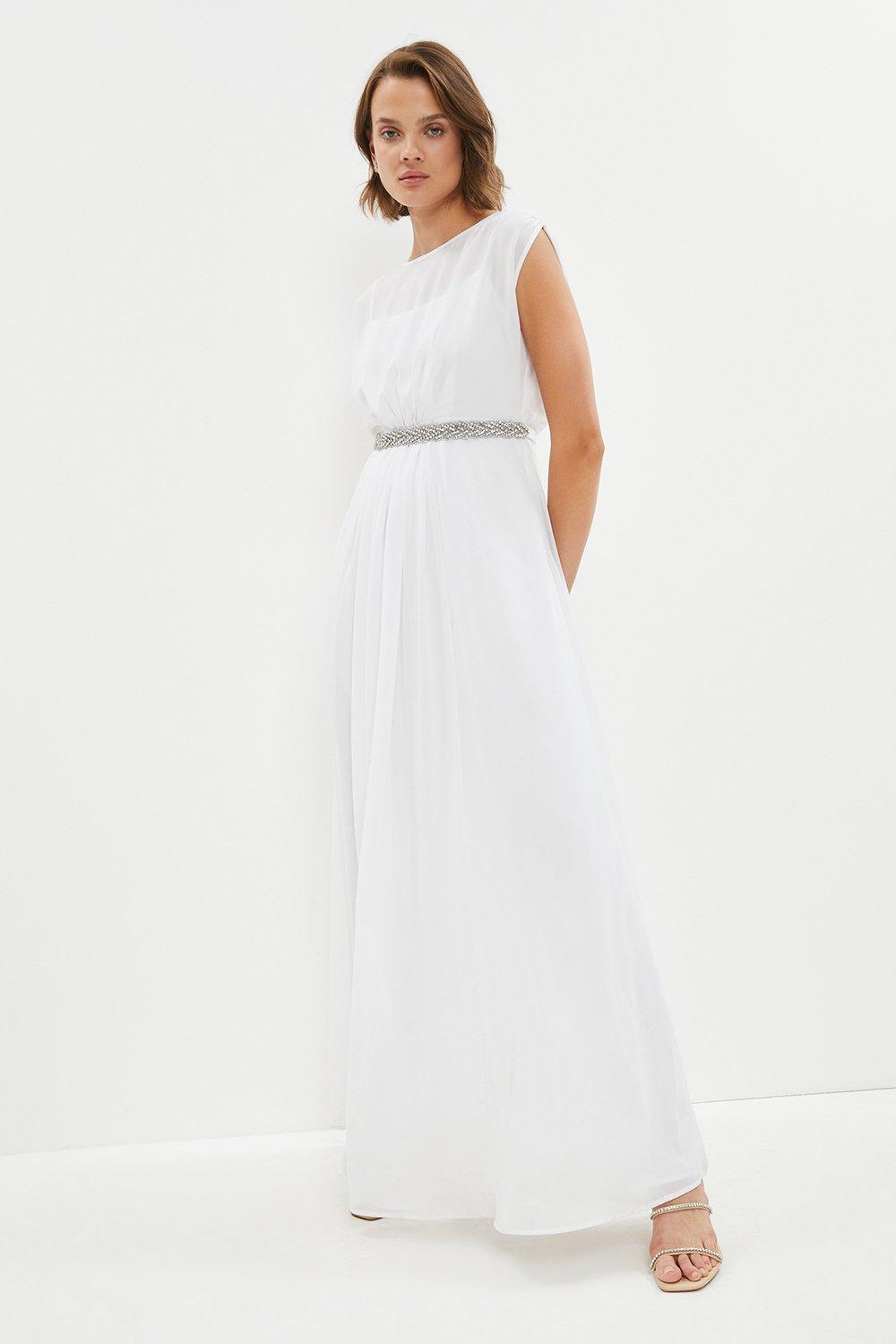 Coast april store embellished belt dress