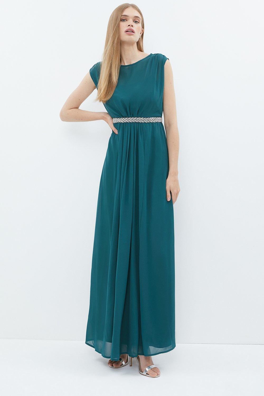 Coast april embellished belt on sale dress