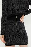 Coast Tweed Knitted Chain Detail Skirt thumbnail 2