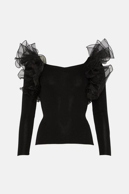 Coast Frill Detail Knitted Top 4