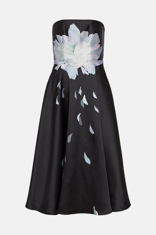 Coast Strapless Dress With Placement Print 4
