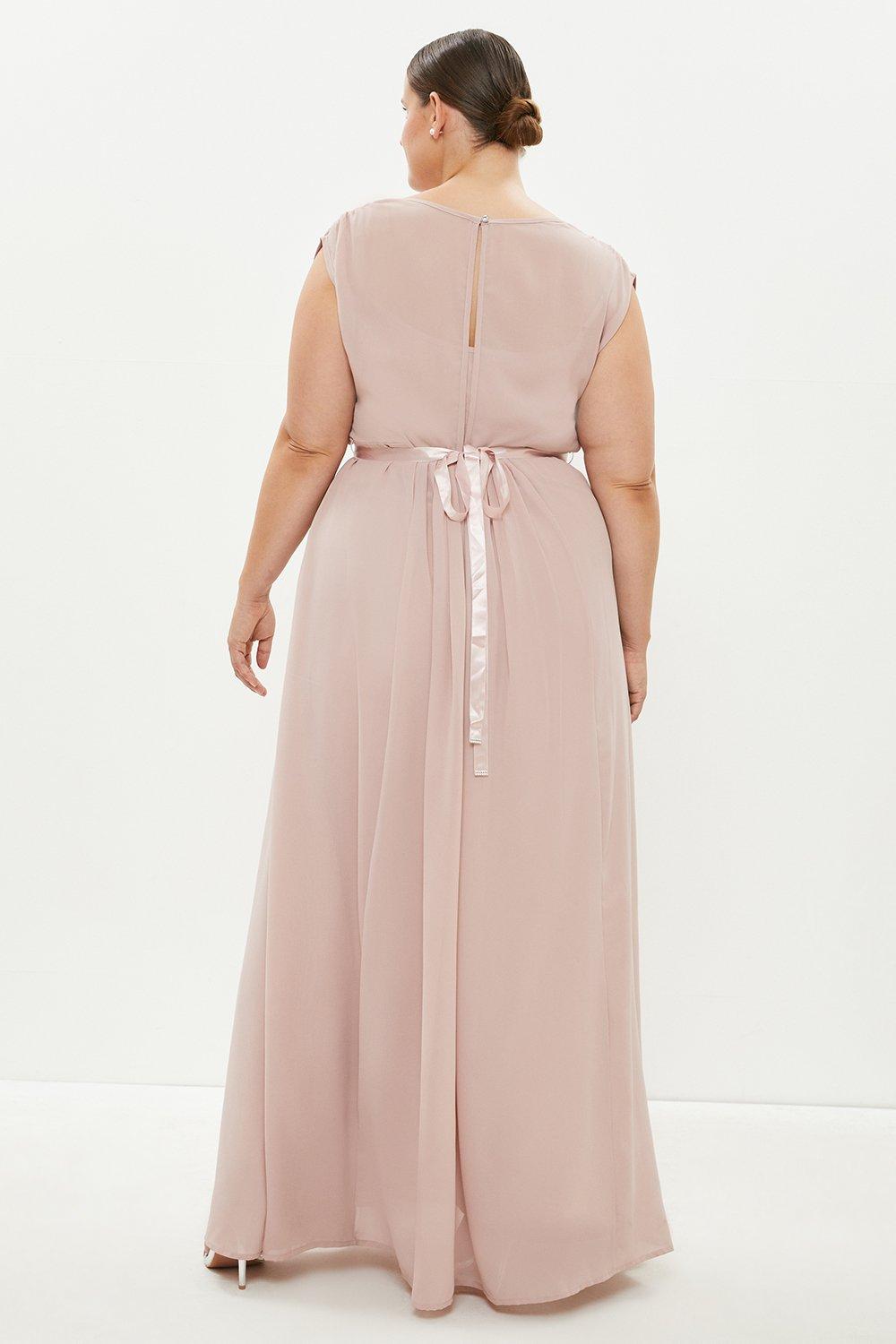 Coast mel on sale maxi dress blush