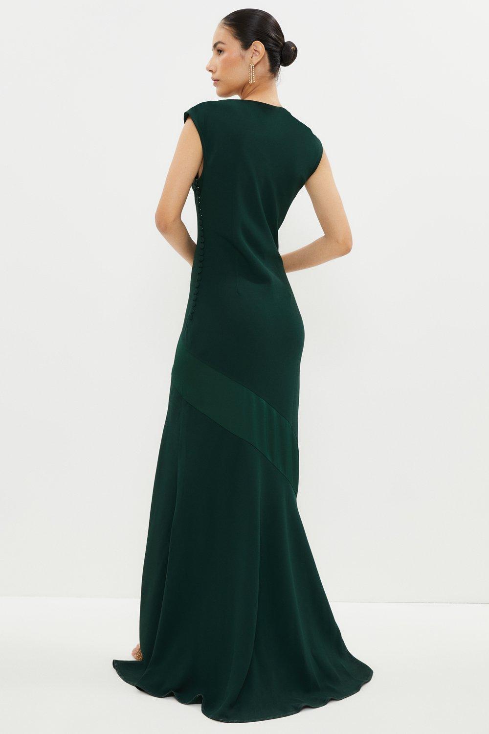 Coast green hot sale maxi dress