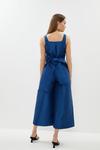 Coast Jumpsuit With Culotte Leg In Twill thumbnail 3