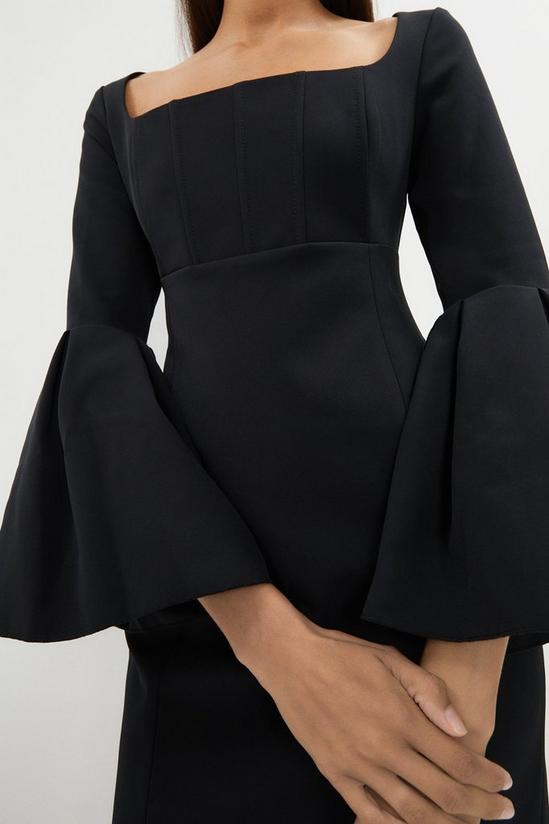 Coast Premium Full Sleeve Corset Bodice Pencil Dress 2