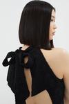Coast Premium Lace Feather Hem Halter Neck Mini Dress thumbnail 2