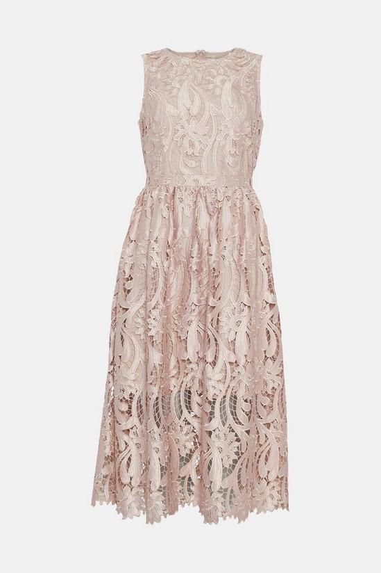 Coast Premium Lace Sleeveless Midi Dress 4