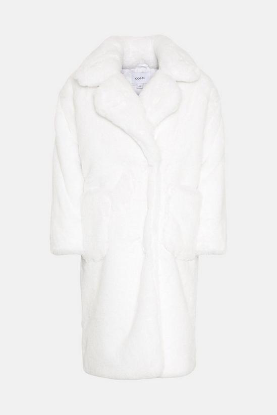 Coast Faux Fur Longline Puffer Coat 4