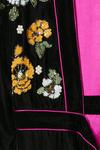 Coast Premium Hand Embellished Velvet Mini Wrap Dress thumbnail 5