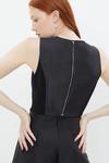 Coast Square Neck Corset Top With Ponte Sides thumbnail 3