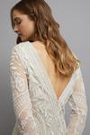 Coast Premium Embellished V Neck Long Sleeve Maxi Dress thumbnail 6