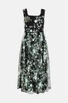 Coast Floral Sequin Full Skirt Midi Dress thumbnail 4