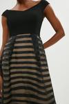 Coast Burnout Stripe Bardot Dress thumbnail 2