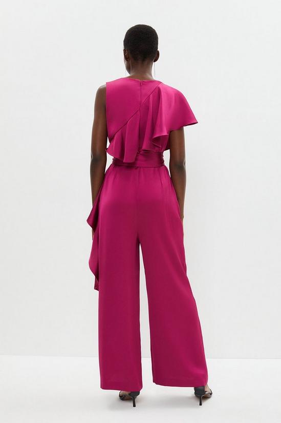 Coast Frill Detail Belted Satin Jumpsuit 3