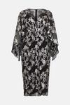 Coast Plus Size Premium Metallic Kimono Dress thumbnail 4