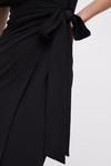 Coast Wrap Top Pencil Skirt Midi Dress thumbnail 2