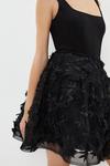 Coast Boned Bodice 3d Floral Full Skirt Mini Dress thumbnail 2