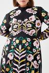 Coast Plus Size Statement Floral Embroidered Dress thumbnail 2