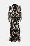 Coast Statement Mirrored Floral Embroidered Maxi Dress thumbnail 4