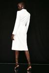 Coast Premium Sequin Satin Trim Belted Blazer Dress thumbnail 3