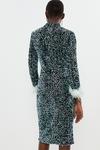 Coast Sequin Midi Dress With Feather Cuff thumbnail 3