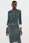 Coast Sequin Midi Dress With Feather Cuff thumbnail 4