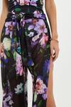 Coast Printed Clipped Side Split Beach Cover Trousers thumbnail 2
