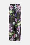 Coast Printed Clipped Side Split Beach Cover Trousers thumbnail 4