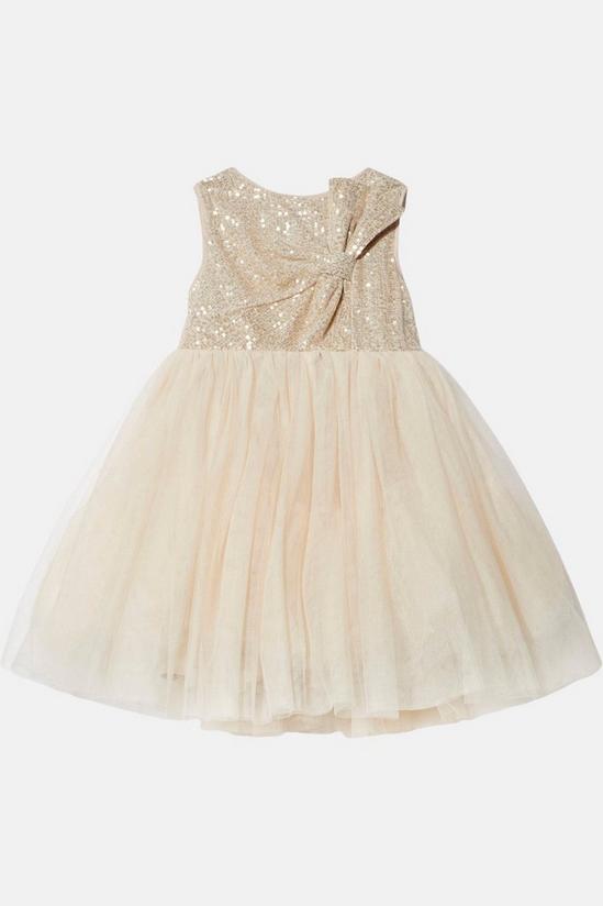 Coast Girls Sequin Bow Tulle Skirt Dress 2