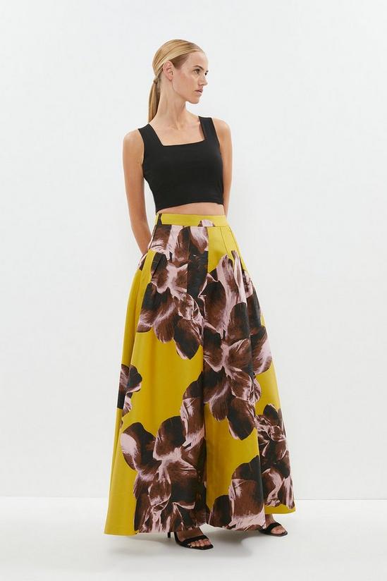 Coast Premium Floral Jacquard Maxi Skirt 1