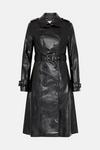 Coast Faux Leather Trench Coat thumbnail 4
