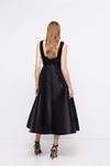 Coast Sequin Lace Bodice Twill Skirt Midi Dress thumbnail 3